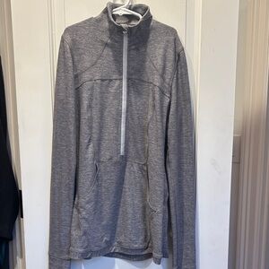 lululemon athletica Gray Women's Half-Zip Hoodie